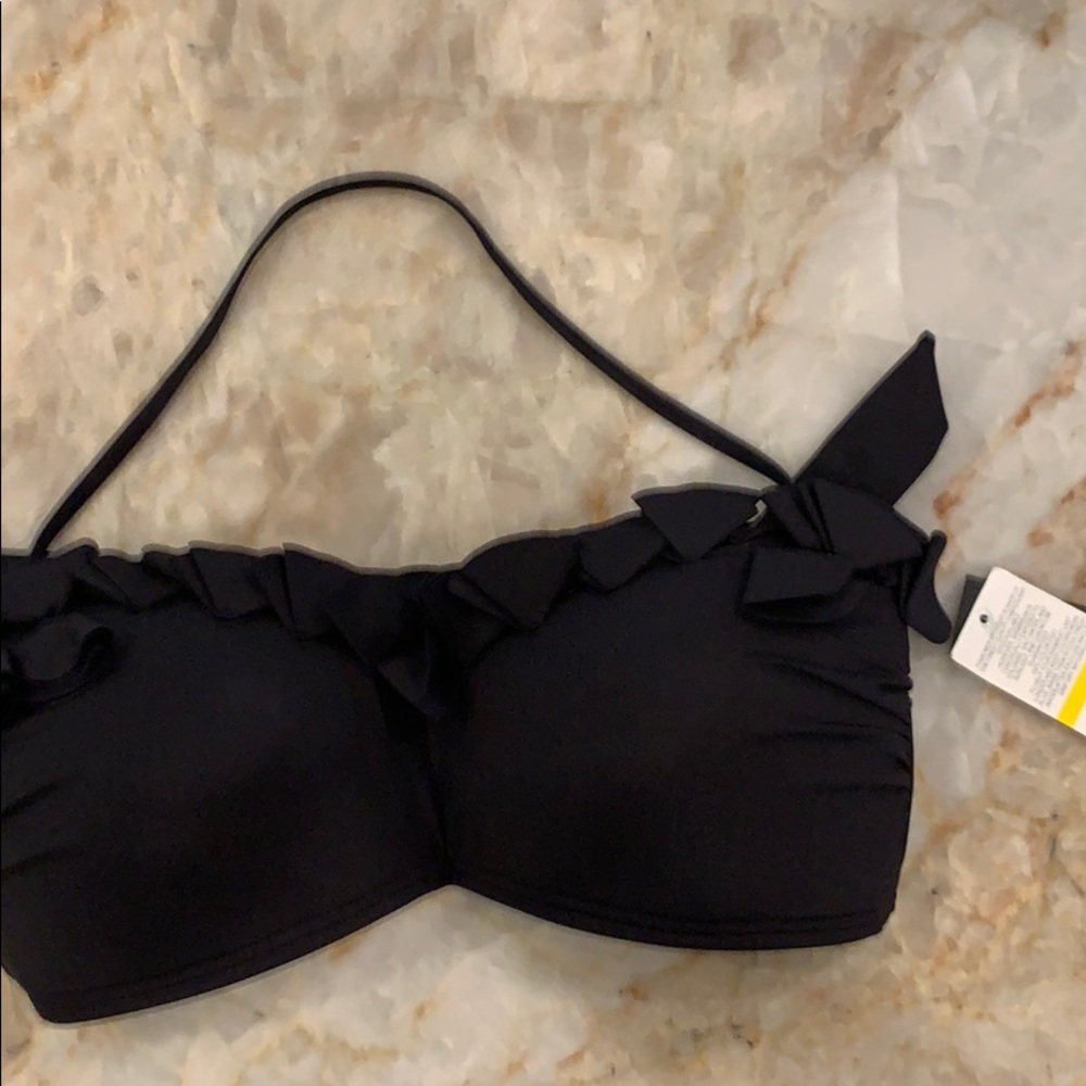 NWT Kenneth Cole black bikini top! - Picture 1 of 3